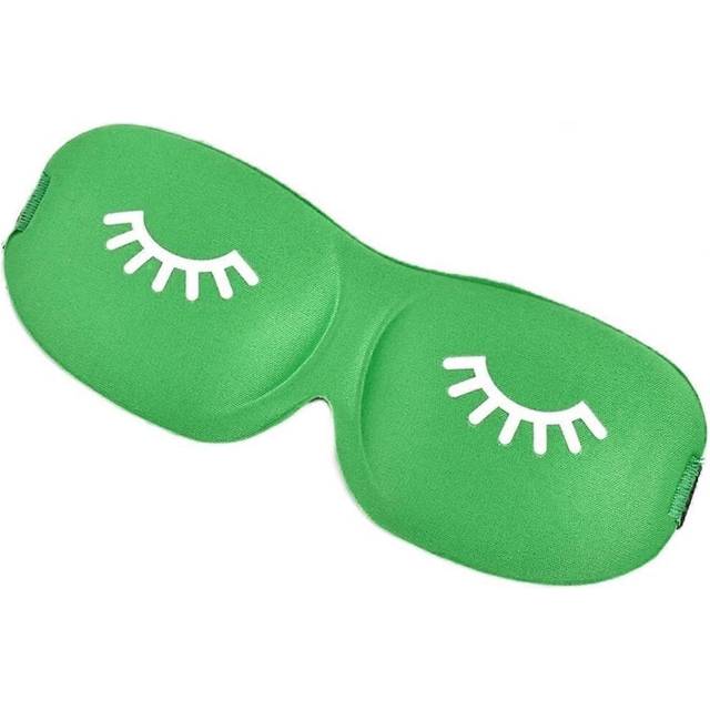 (As show, One size) Blindfolds, Sleep Mask Beauty Eyelash Sleeping Eye Mask Eyeshade Sleep Aid Travel Outdoor Home Eyes Rest Relax Eyecover Health Car