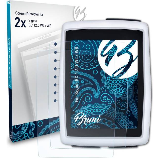Bruni 2x Protective Film For Sigma 12.0 Wl / Wr Screen Protector