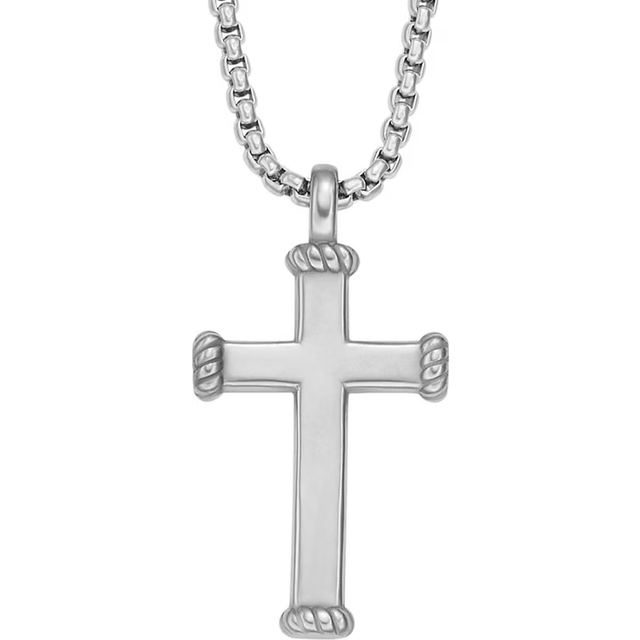 Fossil Ellis Meaningful Moments Pendant Necklace - Silver
