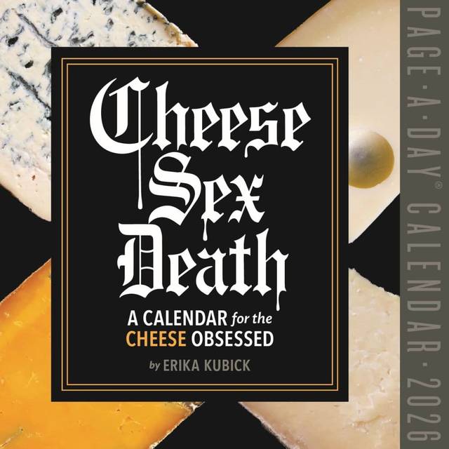 Cheese Sex Death 2026 Desk Calendar