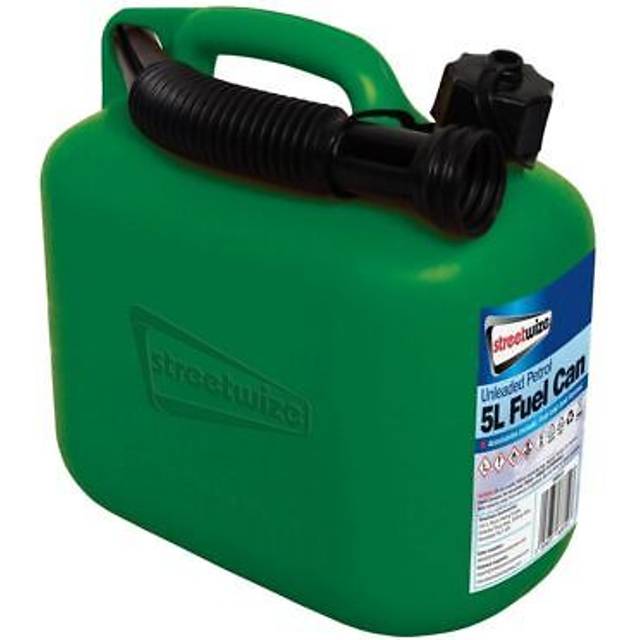 5L Green Fuel Can for Unleaded Petrol