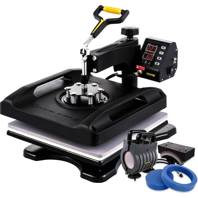 VEVOR Heat Press Machine 15 x 15 Inch 360° Rotation