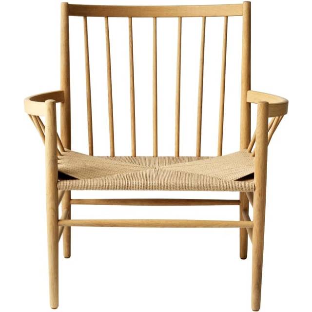 FDB Møbler J82 Oak natural lacquered Loungestol 84.5cm