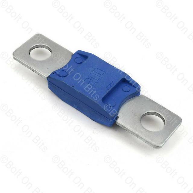 One Durite Blue 200 Amp Mega Fuse 0-366-20
