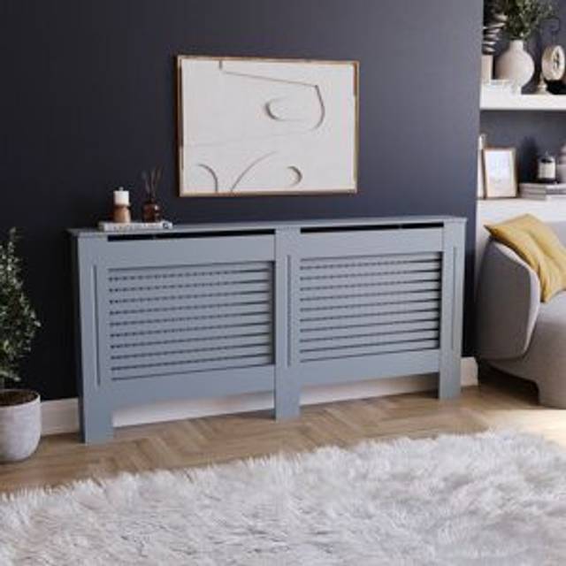 Ressie Radiator Cover (82cm H x 172cm W x 19cm D (Extra Large))