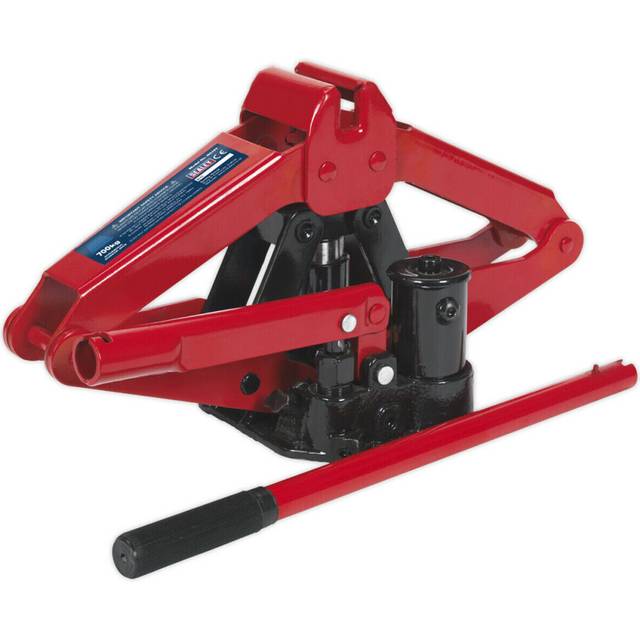 700kg Hydraulic Pump Scissor Jack & Handle Kit - Compact Emergency Tyre Change