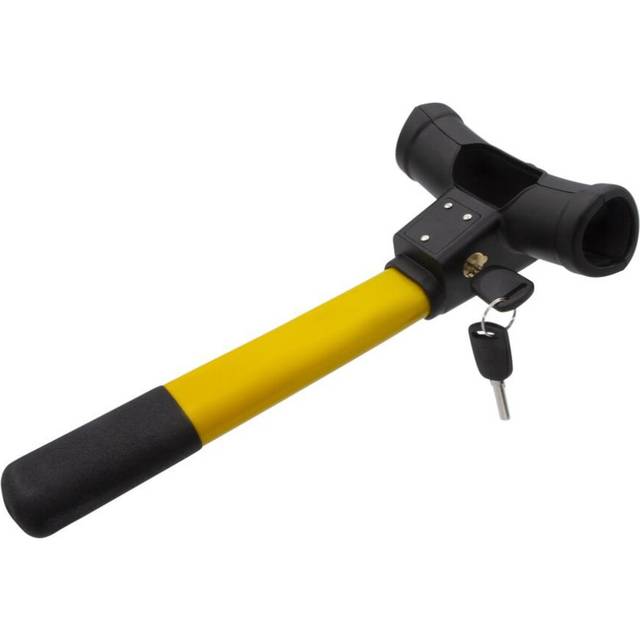Anti Theft Steering Wheel Lock Universal Fit Visible Car Security with 2 Keys