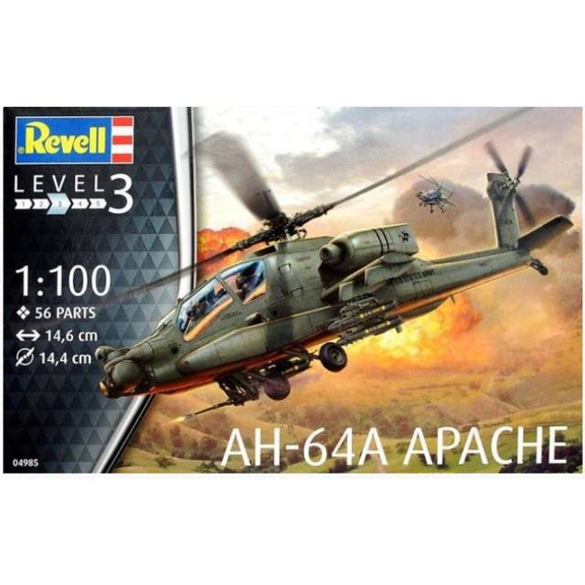 Revell AH-64A Apache - 1 pc