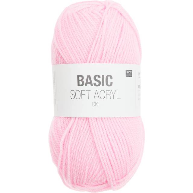 Rico Design Basic Soft Acrylic DK Rosa 155m