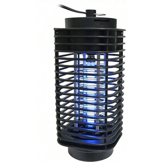 (black, US) Electric UV Mosquito Killer Lamp Outdoor Indoor Fly Bug Insect Zapper Trap EU/US 10000h for Living Room Household Appliances