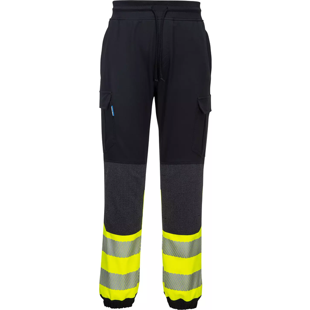 Portwest KX3 Hi-Vis Flexi Class 1 Jogger - Black/Yellow - XXL
