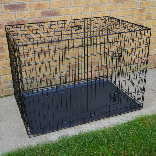AllPetSolutions Elite Dog Crate Folding Kennel  S  78L x 48W x 54H cm