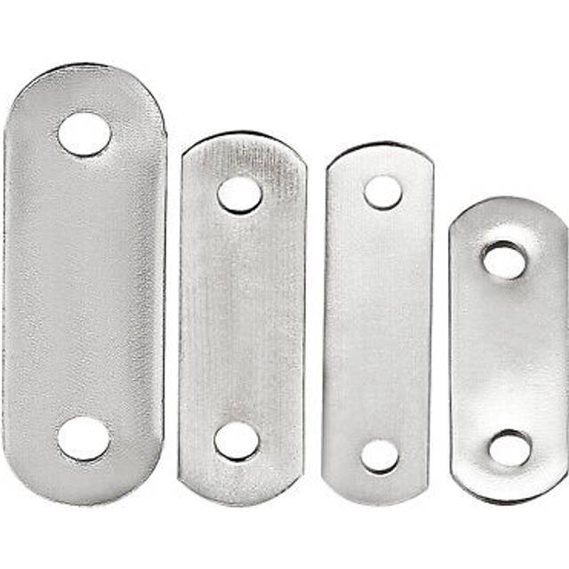 Repair Angle Plate, Straight Flat Fixing Mending Corner Brace Bracket Connector