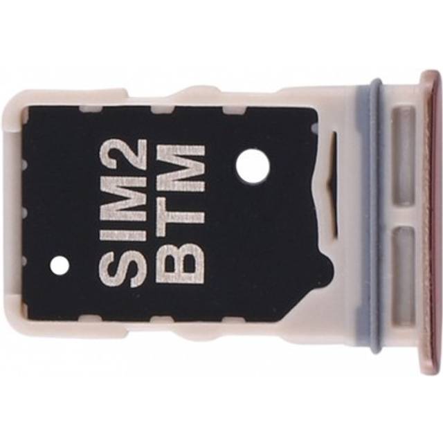 Sim Tray For Samsung Galaxy A80 A90 Dual Micro Card Adapter Gold Gold