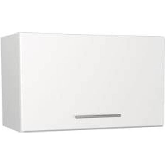 Wickes Orlando White Slab Narrow Wall Unit - 600mm