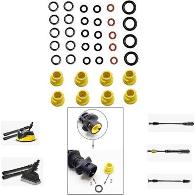 Premium Replacement Kit For Karcher K2 K3 K4 K5 K6 K7 Pressure Washer Nozzles