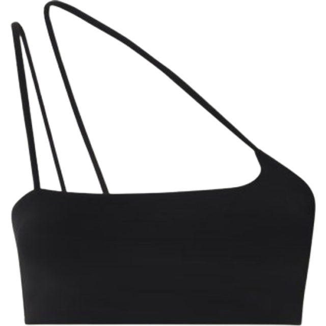 lululemon - Asymmetric Stretch Sports Bra - A/b - Black - US 2