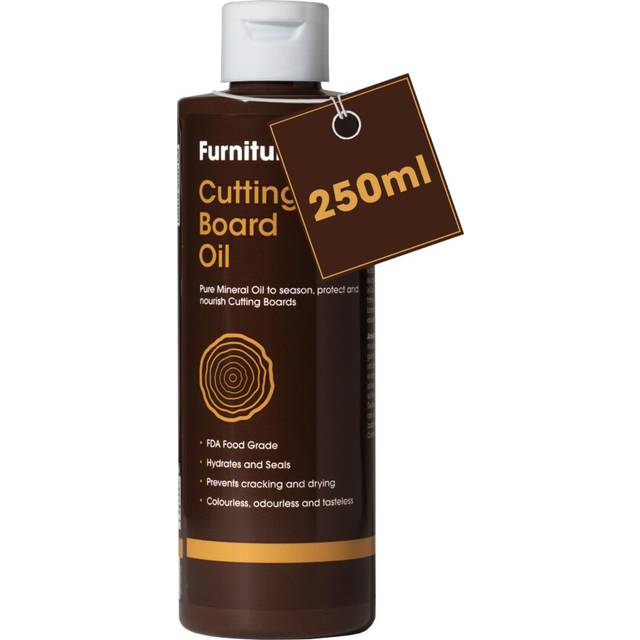 Chopping Board Oil - Premium Food Grade Mineral Oil to Protect and Restore Wood Cutting Boards, Butcher Blocks, Countertops - 250ml