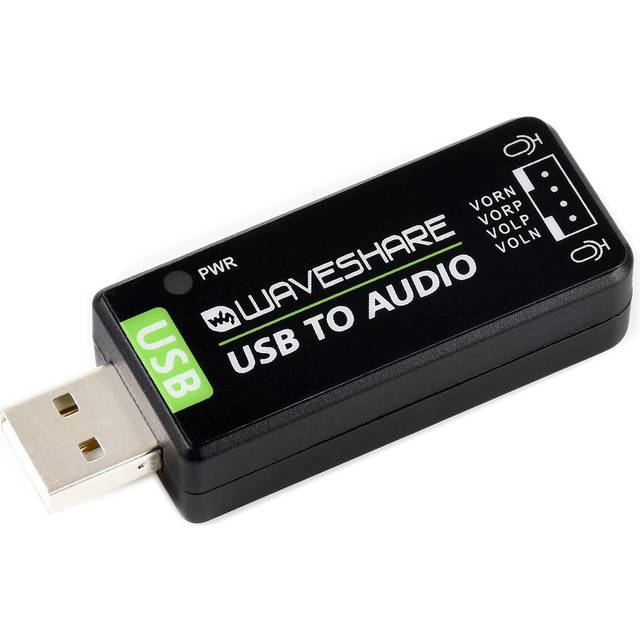 Waveshare USB Sound Card Audio Module