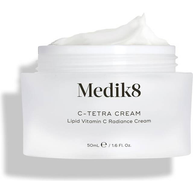 Medik8 C-Tetra Cream - Lipid Vitamin C Radiance Cream - Visibly Bright, Dewy and Energised Complexion - 50ml