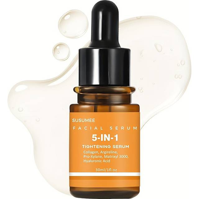 (30ml) [5-In-1 Firming Serum with Matrixyl] SUSUMEE 5-In-1 Firming Serum with Matrixyl 3000, Argireline, Collagen, Pro-Xylane, And Hyaluronic Acid