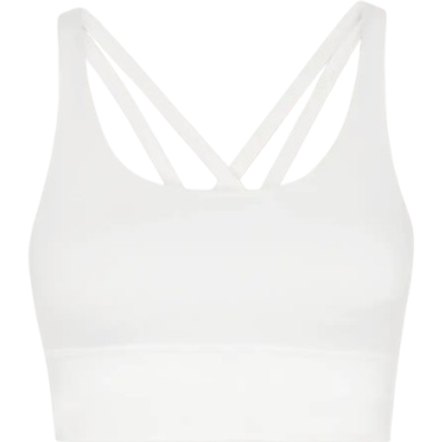 lululemon - Energy Longline Luxtreme Sports Bra - White - US 2