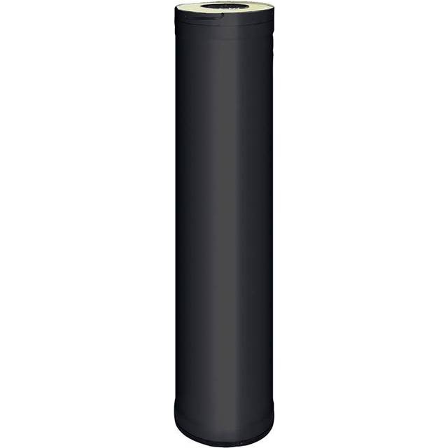 Harvia ForlangningsrÃ¶r Svart 1000 mm