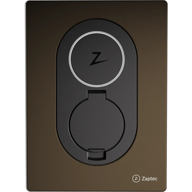 Zaptec Go - Wood Brown (Inkl installation)