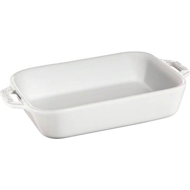 Staub - Ugnsform / Gratängform Rektangulär 20x16 cm 1,15 l - Vit