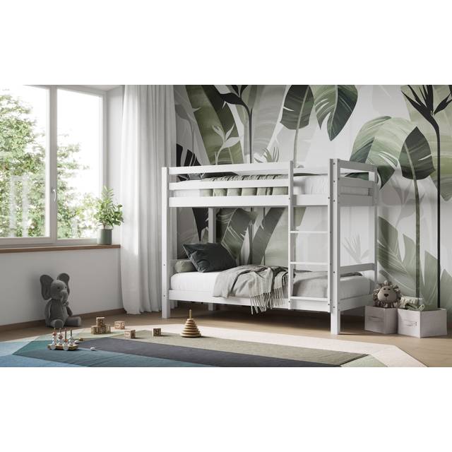 Flair Furniture Flair Callisto Shorty Bunk Bed White, White