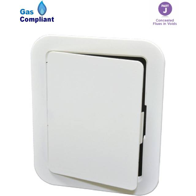 Access Panel Inspection Hatch White 115 x 165mm Gas Safe Pipes Wiring