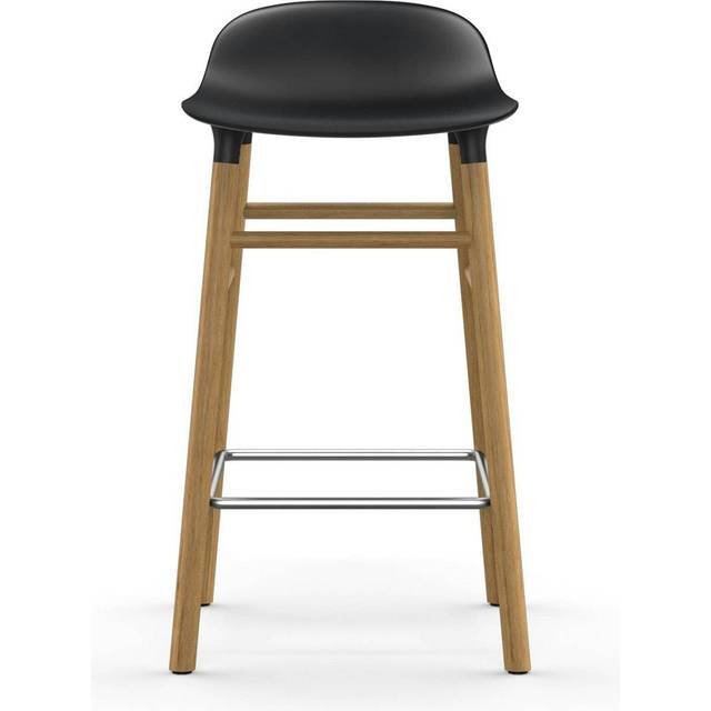 Normann Copenhagen Form Chair barstol ekben svart