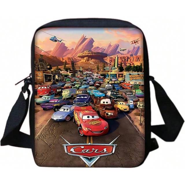 (KB171DM24A1) Cartoon C-cars School Bag For Boy Girls with Shoulder Bags Pencil box Cartoon Backpack for Child