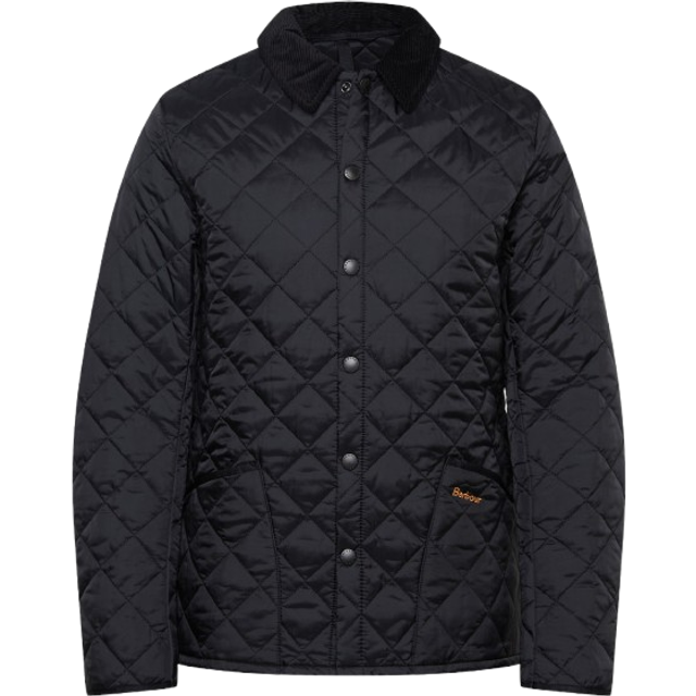 Barbour Heritage Liddesdale Quilted Shell Jacket - L - Black