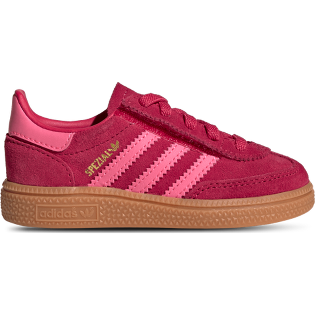 Adidas Kids Handball Spezial Infant Trainers Ruby Red Lucid Pink Gum, 9infant