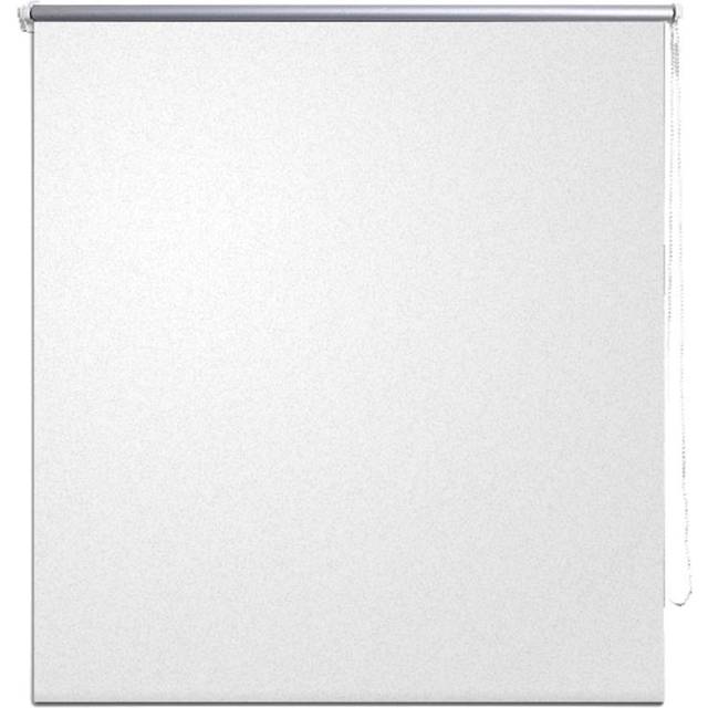 vidaXL Roller Blind Blackout 100 x 230 cm White
