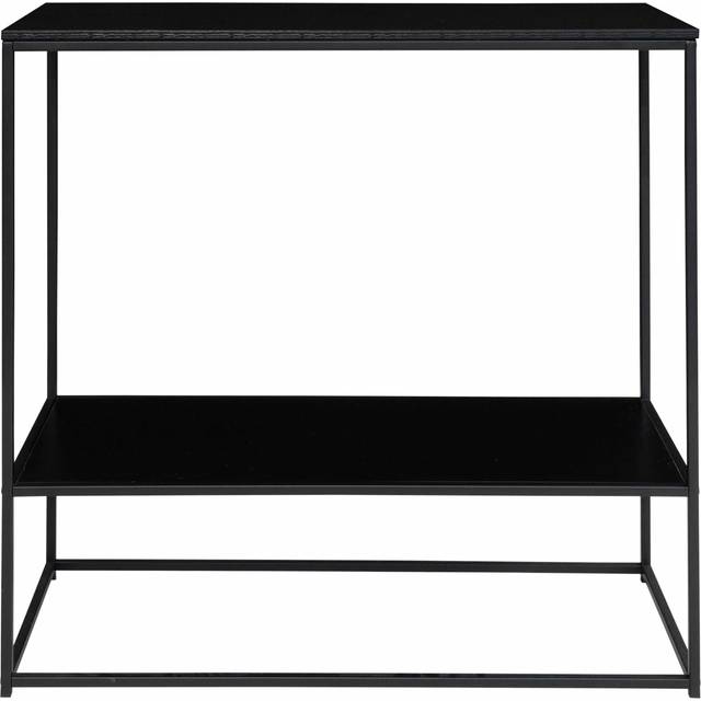 House Nordic White Black Konsolbord 36x80cm