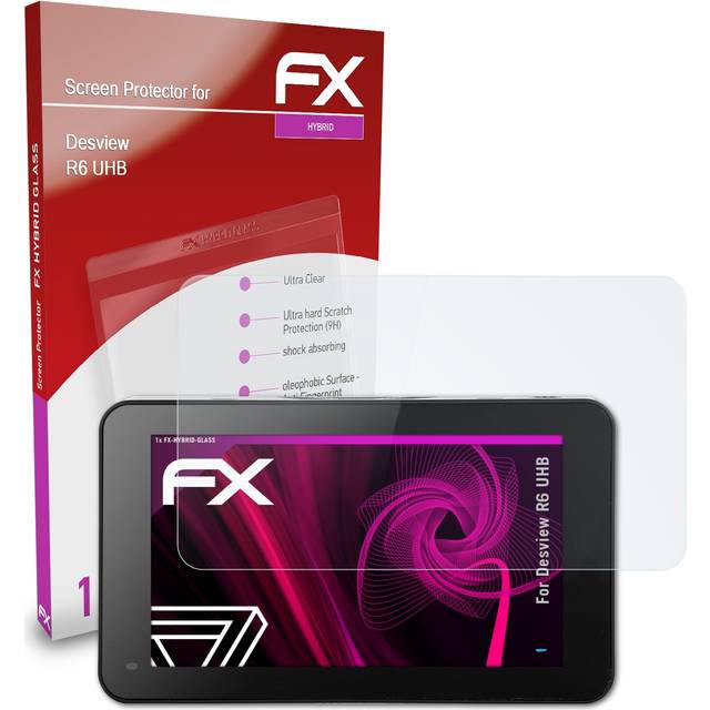 Atfolix Glass Protective Film For Desview R6 Uhb Glass Protector 9h Hybrid-glass