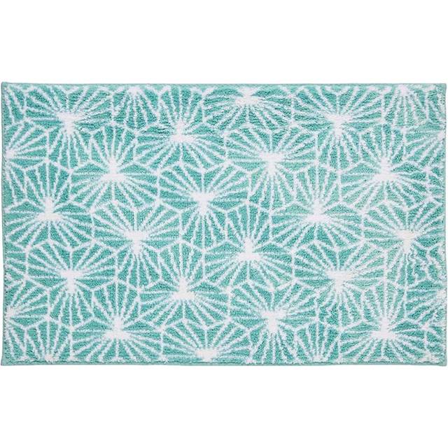 Allure Madrid Bath Mat - Duck Egg, Blue