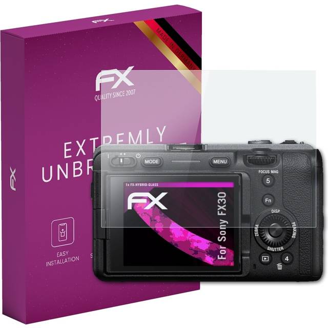 Atfolix Glass Protective Film For Sony Fx30 Glass Protector 9h Hybrid-glass