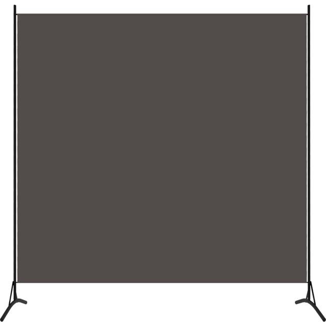 Vidaxl 1-panel Room Divider Anthracite 175X180 Cm