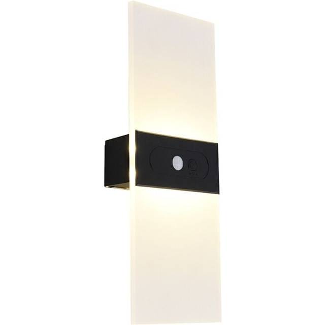 Rechargeable Wall Lamp Drill-Free Bedside Night Light A