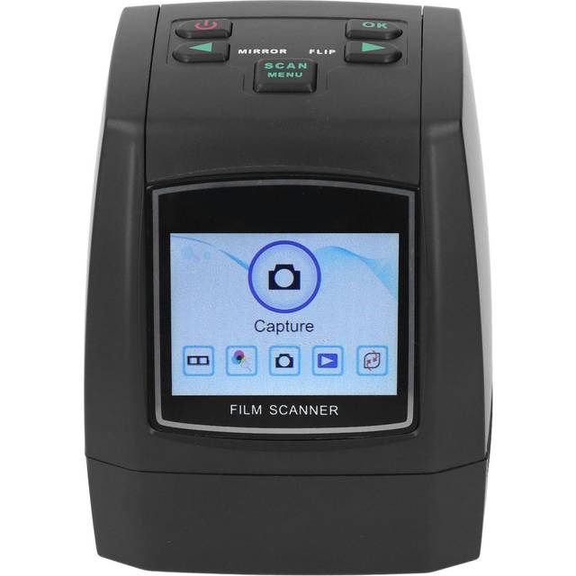 Film Scanner 2.4 Inch Color Screen 22MP Portable Digital Film Slide Scanner EU Plug