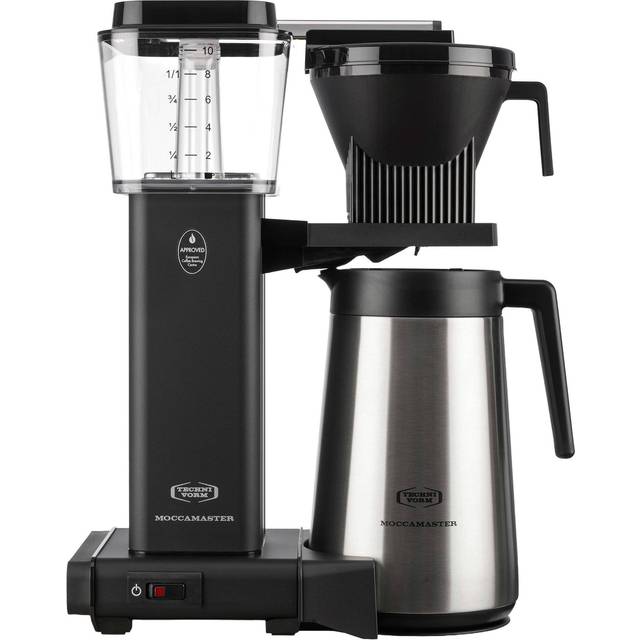 Moccamaster Automatic Thermo Matt Black Kaffebryggare