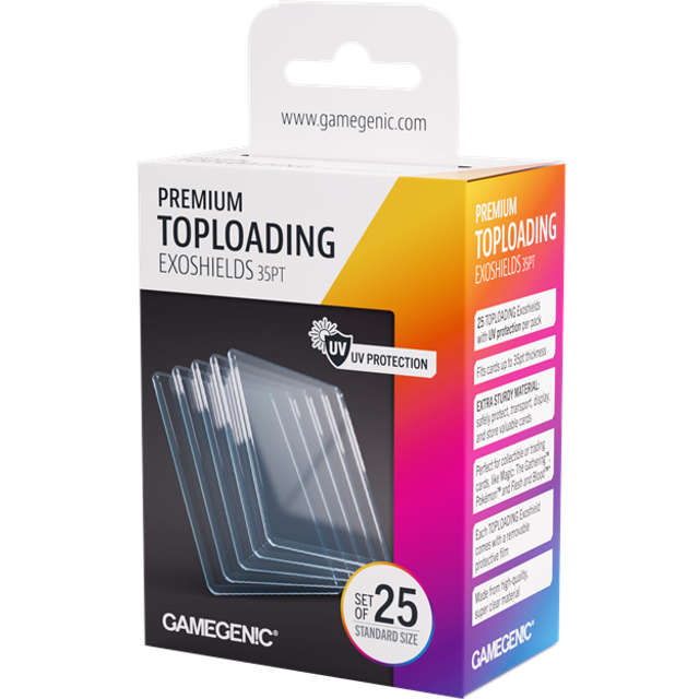 Gamegenic Premium Toploading Exoshields 35pt