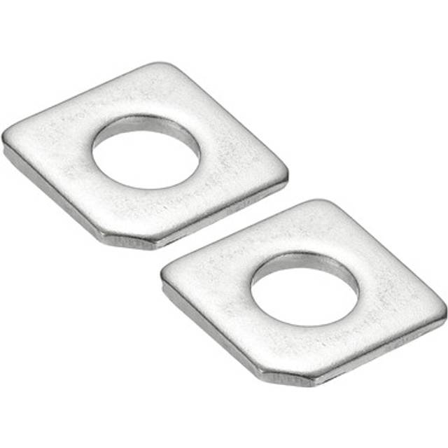 2pcs M12 Beveled Square Washers,12x28mm 304 Stainless Steel Spacer Missing Angle