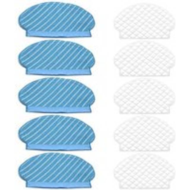 Mop Cloth Pads Disposable Rag Set for Ecovacs Deebot Ozmo 920 950 Vacuum Cleaner Parts Replacement Home Accessories 10Pc