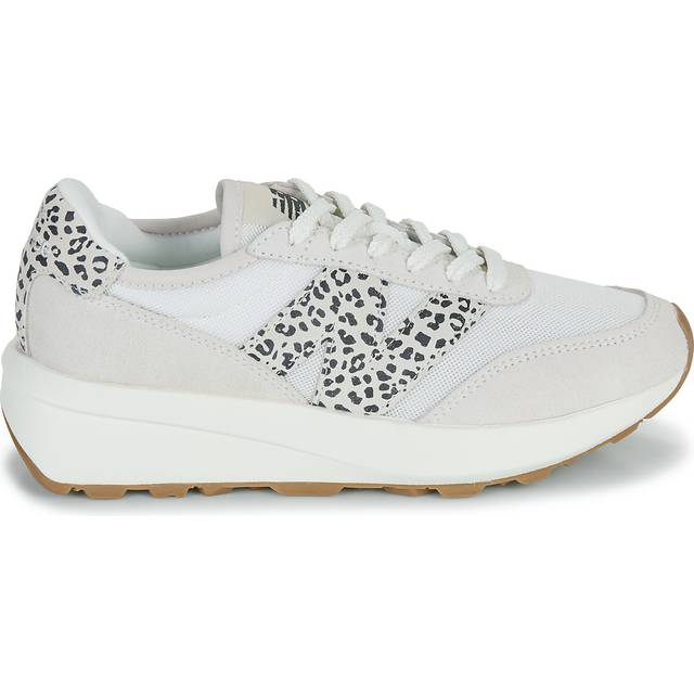 New Balance Womens 370 Trainers Moonbeam Leopard Multi, 4