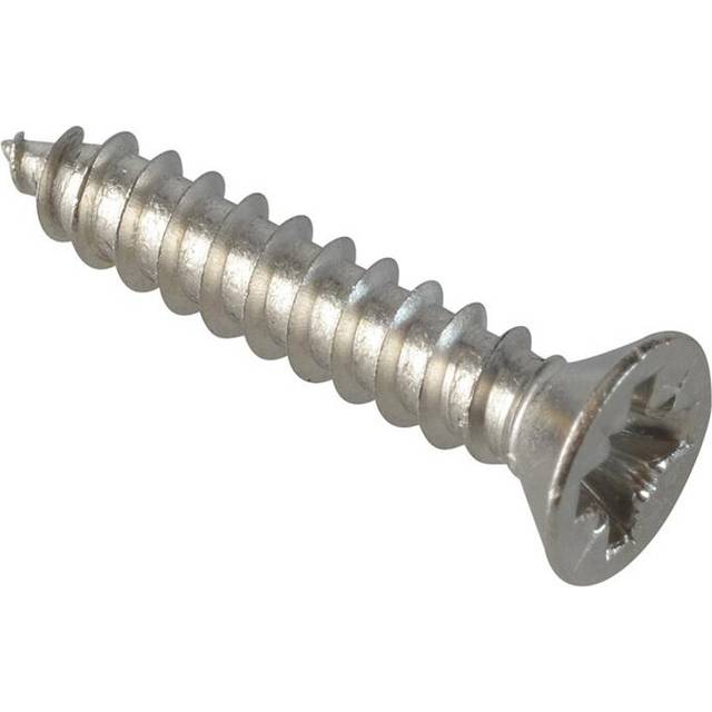 Forgefix Self-tapping Screws, Pozi, Csk, A2 Stainless Steel