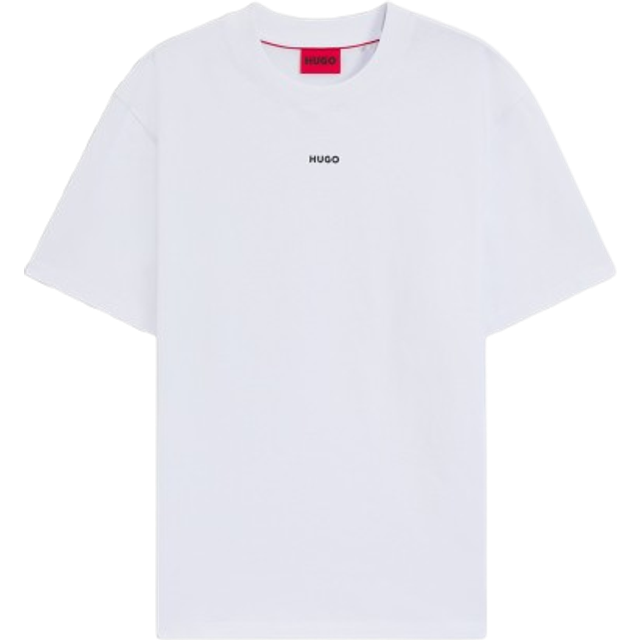 Men's HUGO Dapolino Mens T-Shirt NOS - White - Size: 42